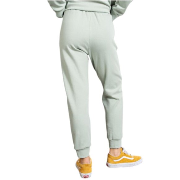 Easel RELAXED JOGGER PANTS SAGE CREAM SOLID W/ POCKETS (Thick Ones) - Picture 4 of 4